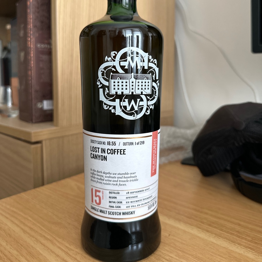 SMWS 18.55 Lost in Coffee Canyon