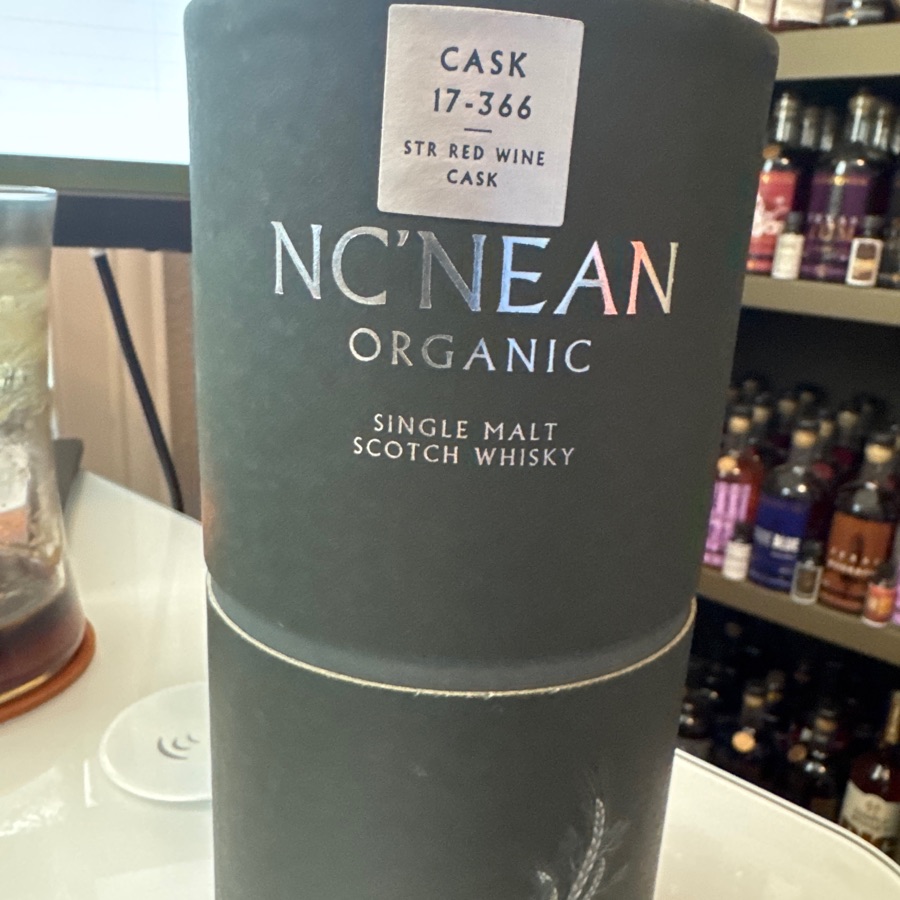 Nc'Nean single malt scotch whisky - AON Cask 17-366 STR Red Wine Cask - 335 bottles