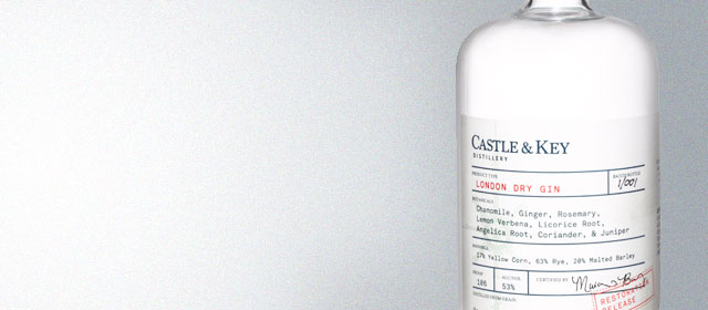 Castle & Key Restoration Release Gin