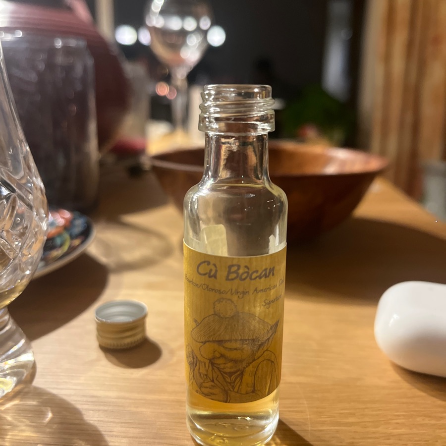 Cu Bocan Burbon/Oloroso/Virgin American Oak