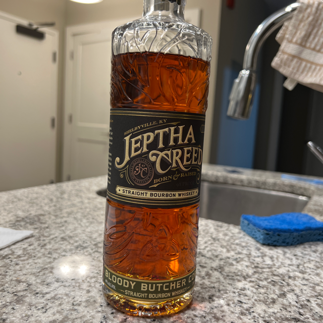Jeptha Creed Bloody Butcher Corn Straight Bourbon