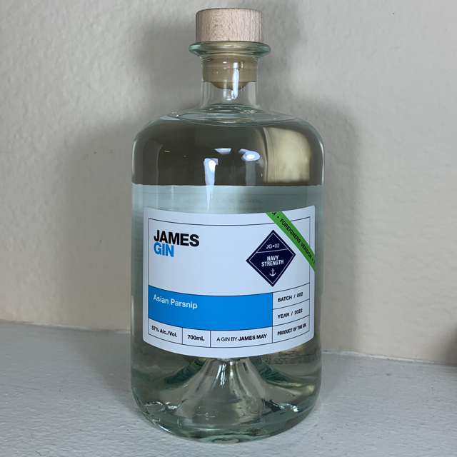James Gin Navy Strength Asian Parsnip