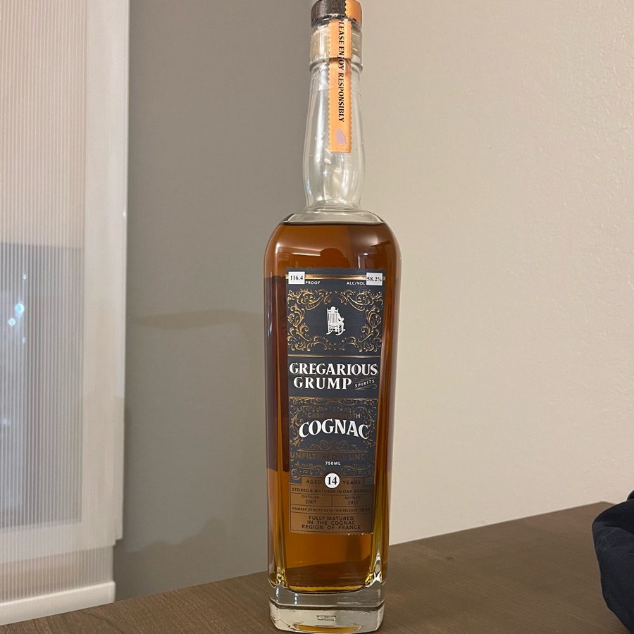 Gregarious Grump Cognac 14 year