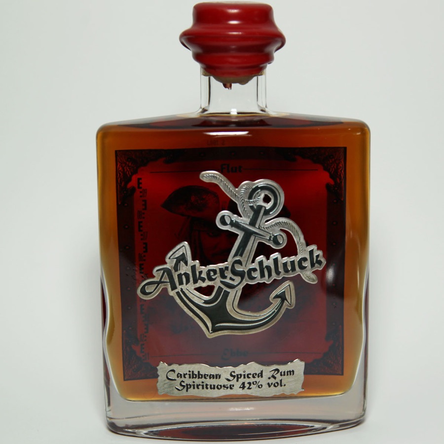 Anker Schluck Caribian Spiced Rum Spirituose