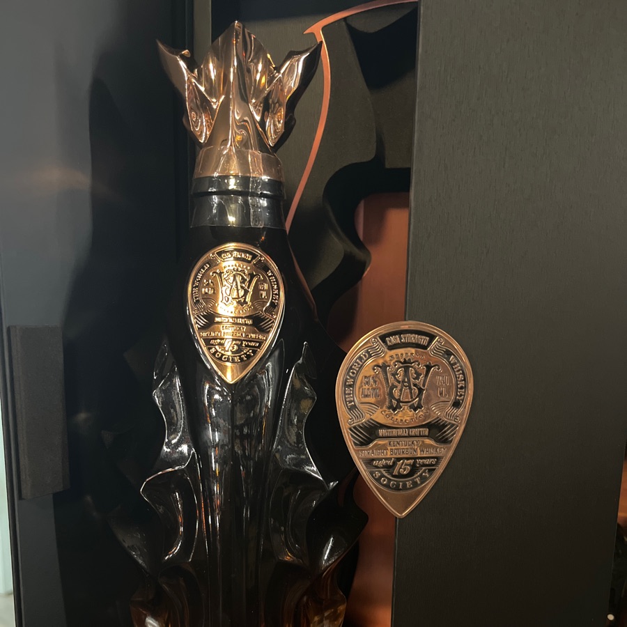 World Whiskey Society, 15 year straight bourbon whiskey