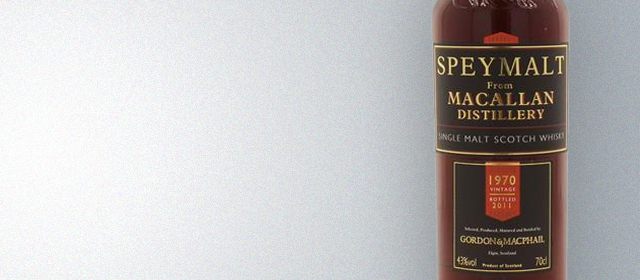 Macallan 1970 Speymalt (Gordon & MacPhail)
