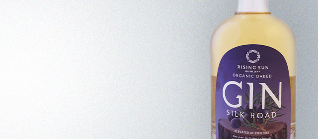 Rising Sun Organic Oaked Silk Road Gin