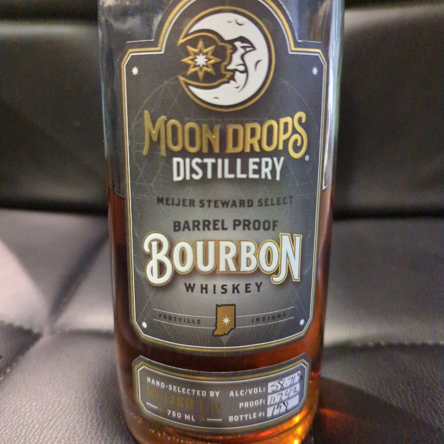 Moon Drops Barrel Proof Bourbon