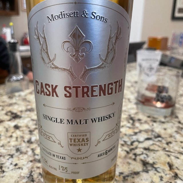 Modisett & Sons Cask Strength Single Malt