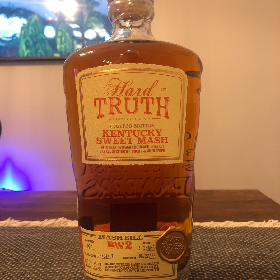 Hard Truth Kentucky Sweet Mash Wheated Bourbon (BW-2)