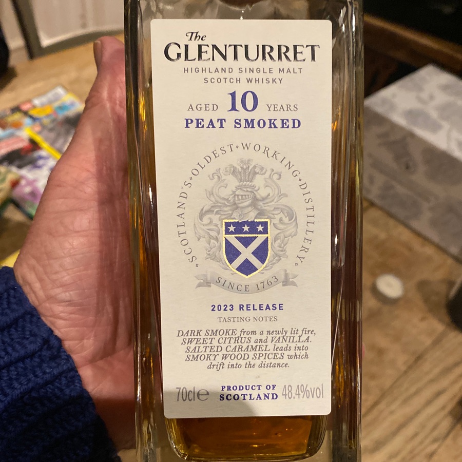 glenturret 10 year old peat smoked