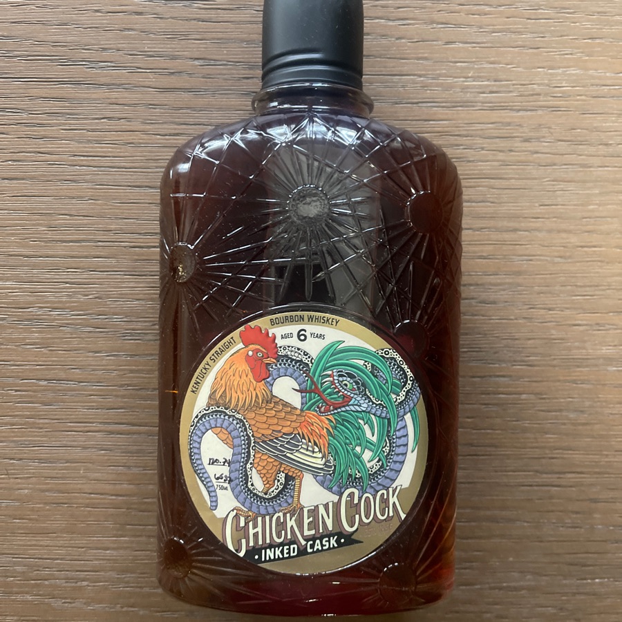 Chicken Cock Inked Cask Kentucky Straight Bourbon Whiskey