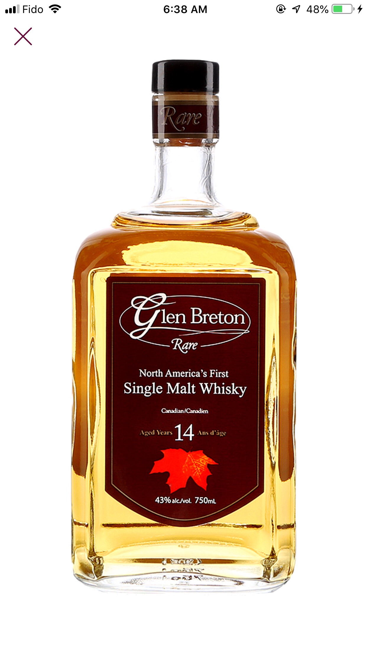Glen Breton 14 years