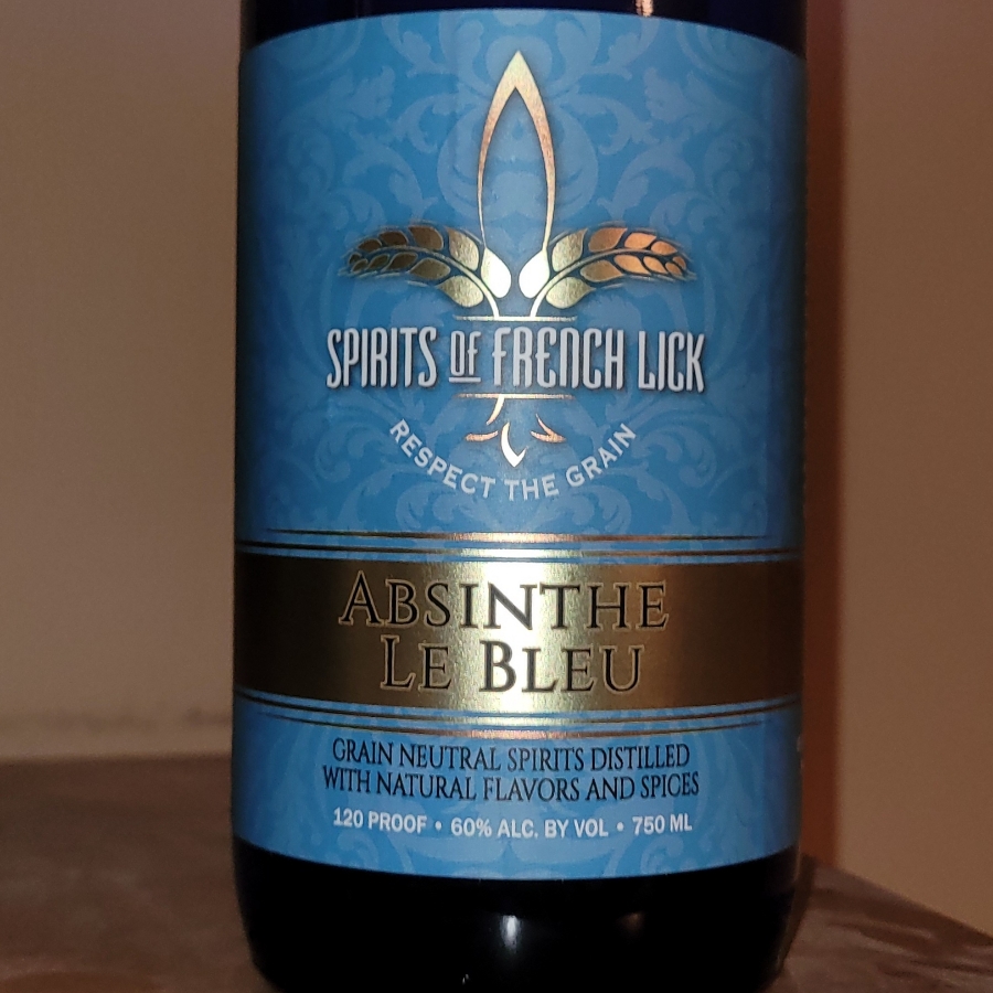 Spirits of French Lick Absinthe Le Bleu