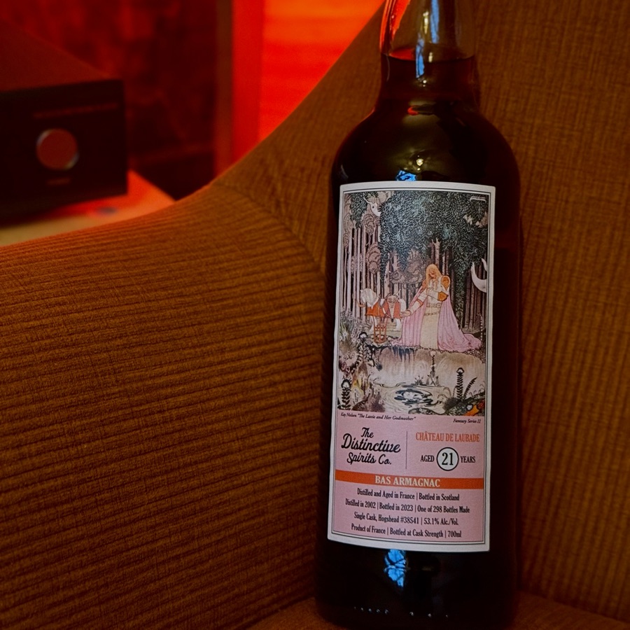 The Distinctive Spirits Co Fantasy Series II Chateau De Laubade Armagnac 21yr