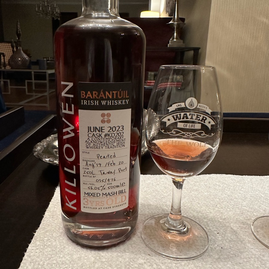 Killowen Barántúil 3 Year Tawny Port Cask KD202
