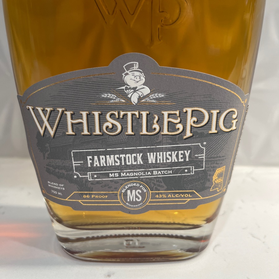Whistlepig Farmstock Whiskey (MS Magnolia Batch)