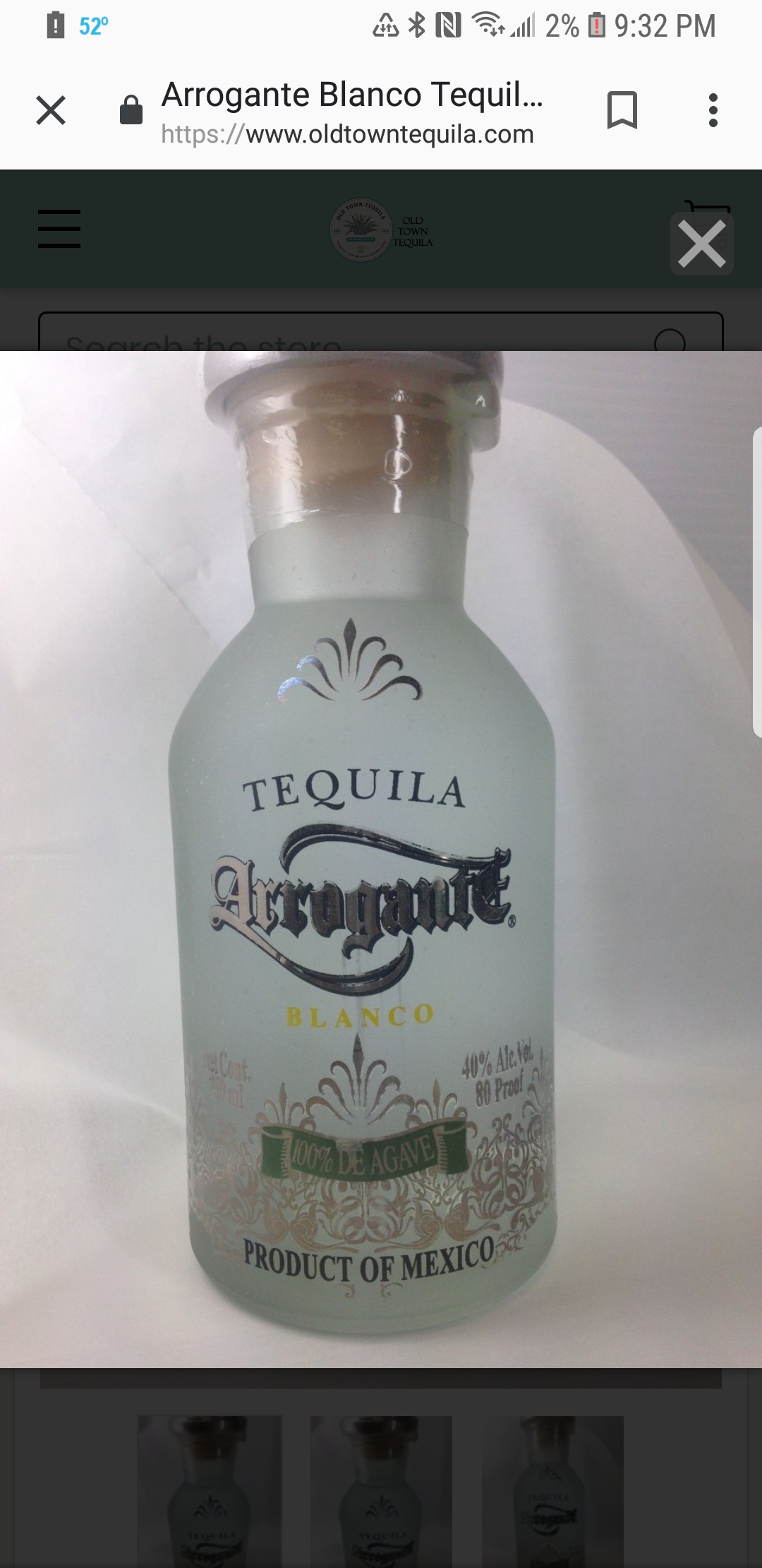 Arrogante Tequila