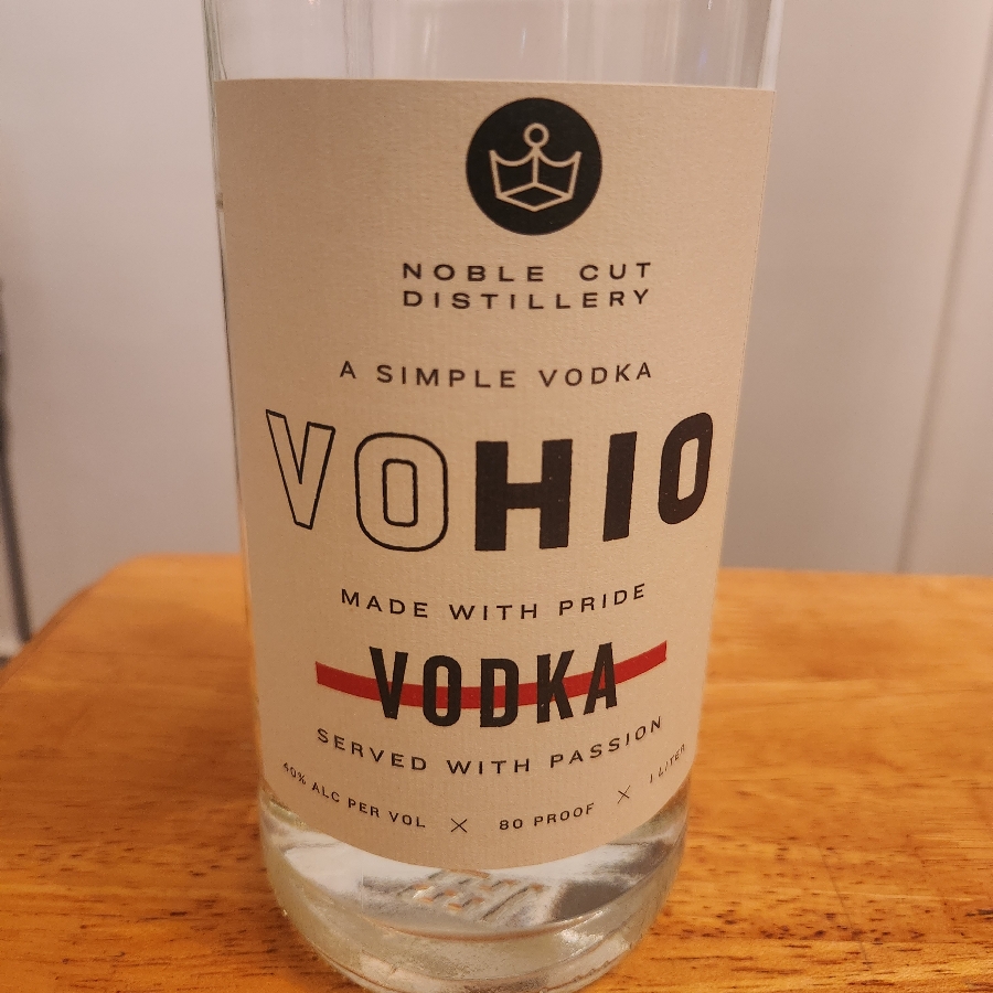 Novle Cut Distillery VOHIO Vodka