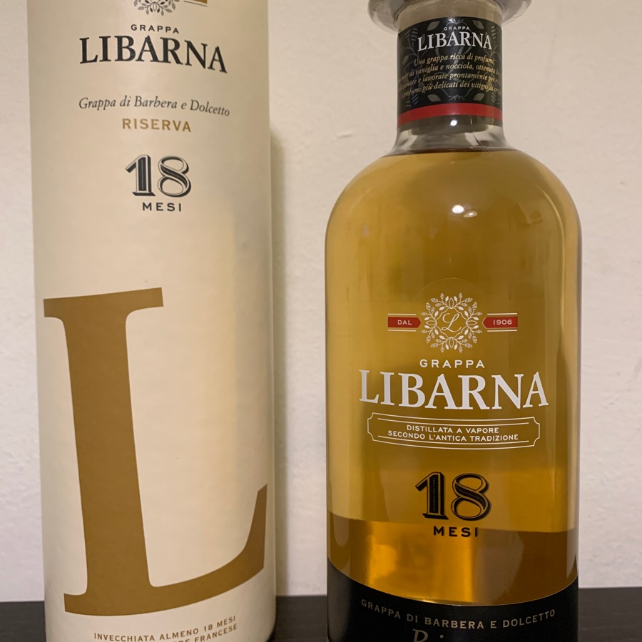 Grappa Libarna 18 mesi Riserva
