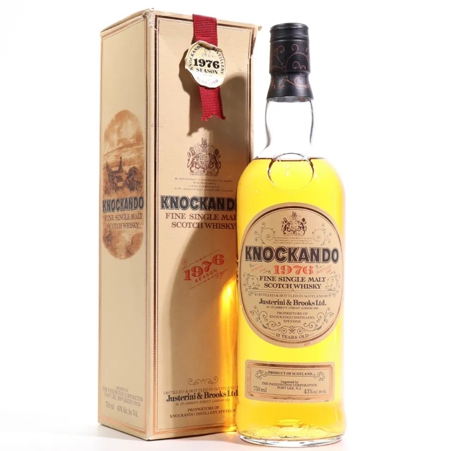 Knockando 12 Year 1976 Single Malt Scotch (Bottled 1989)