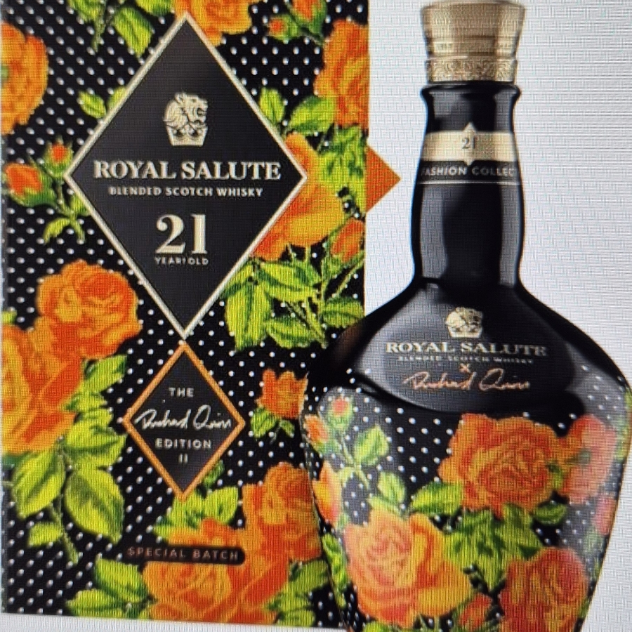 Royal Salute 21 The Richard Quinn Edition
