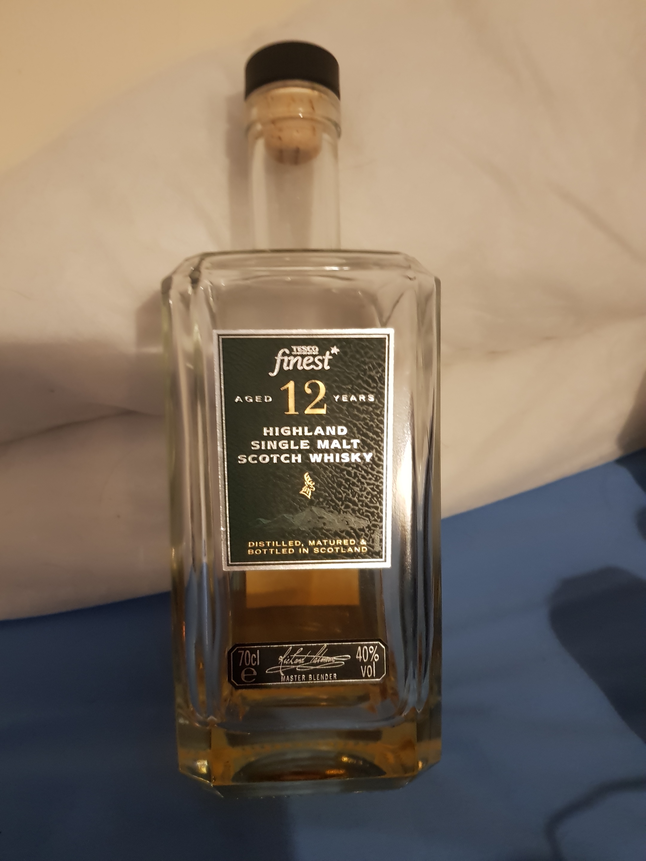 Tesco Finest Highland Single Malt Scotch Whisky (Aged 12 Years)