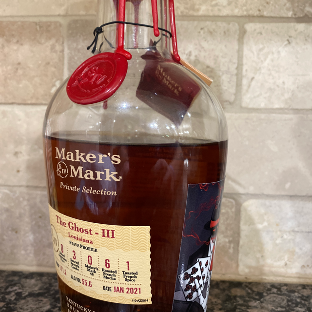 Maker's Mark Private Selection - The Ghost III - Louisiana