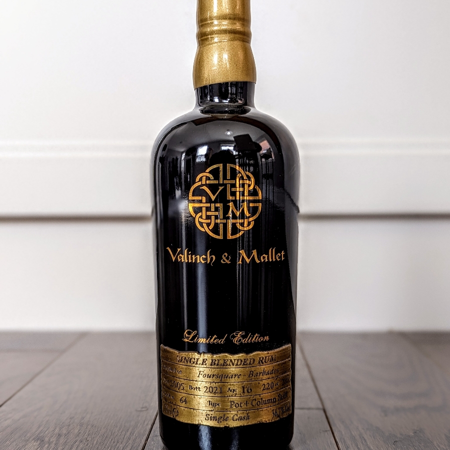 Valinch & Mallet Foursquare 2005 16 Year Bajan Rum