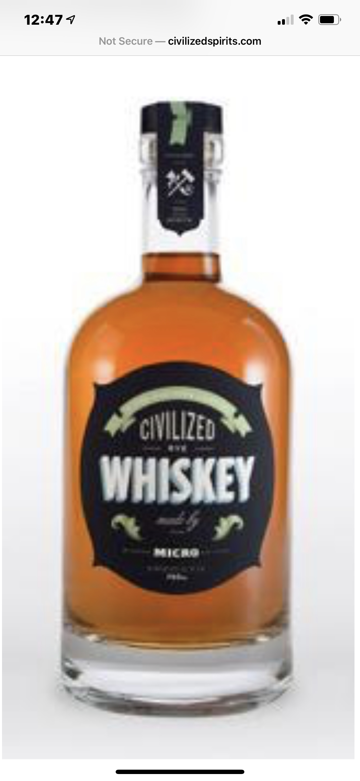 Civilized Whiskey