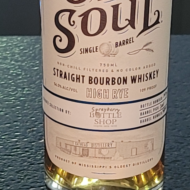 Old Soul Single Barrel High Rye Straight Bourbon (Sprayberry Bottle Shop)