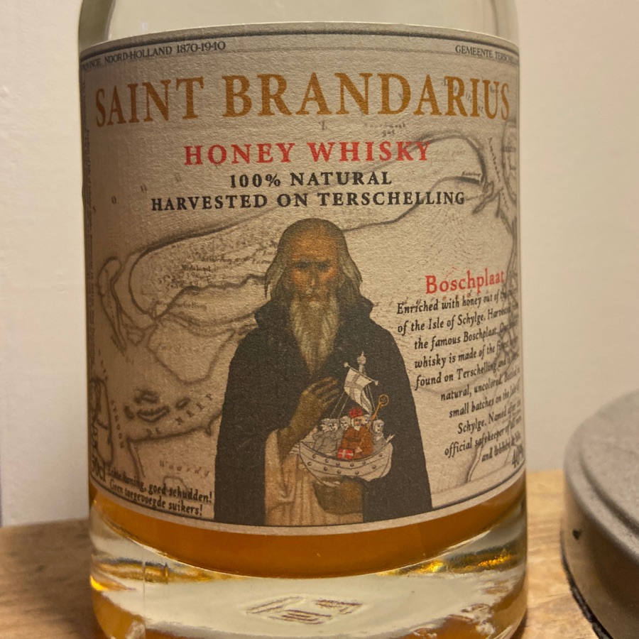 Saint Brandarius honey whisky