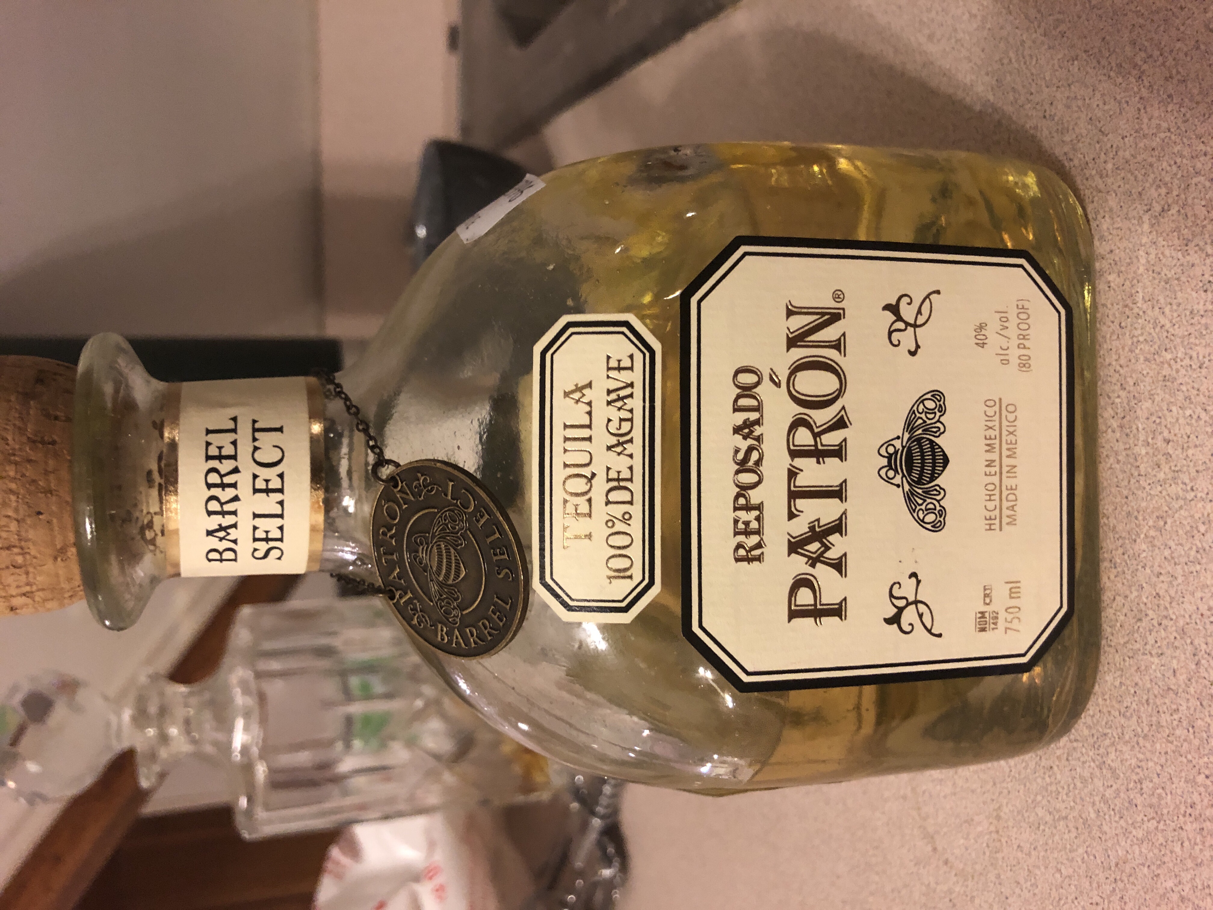 Patrón Barrel Select Reposado Hungarian Oak