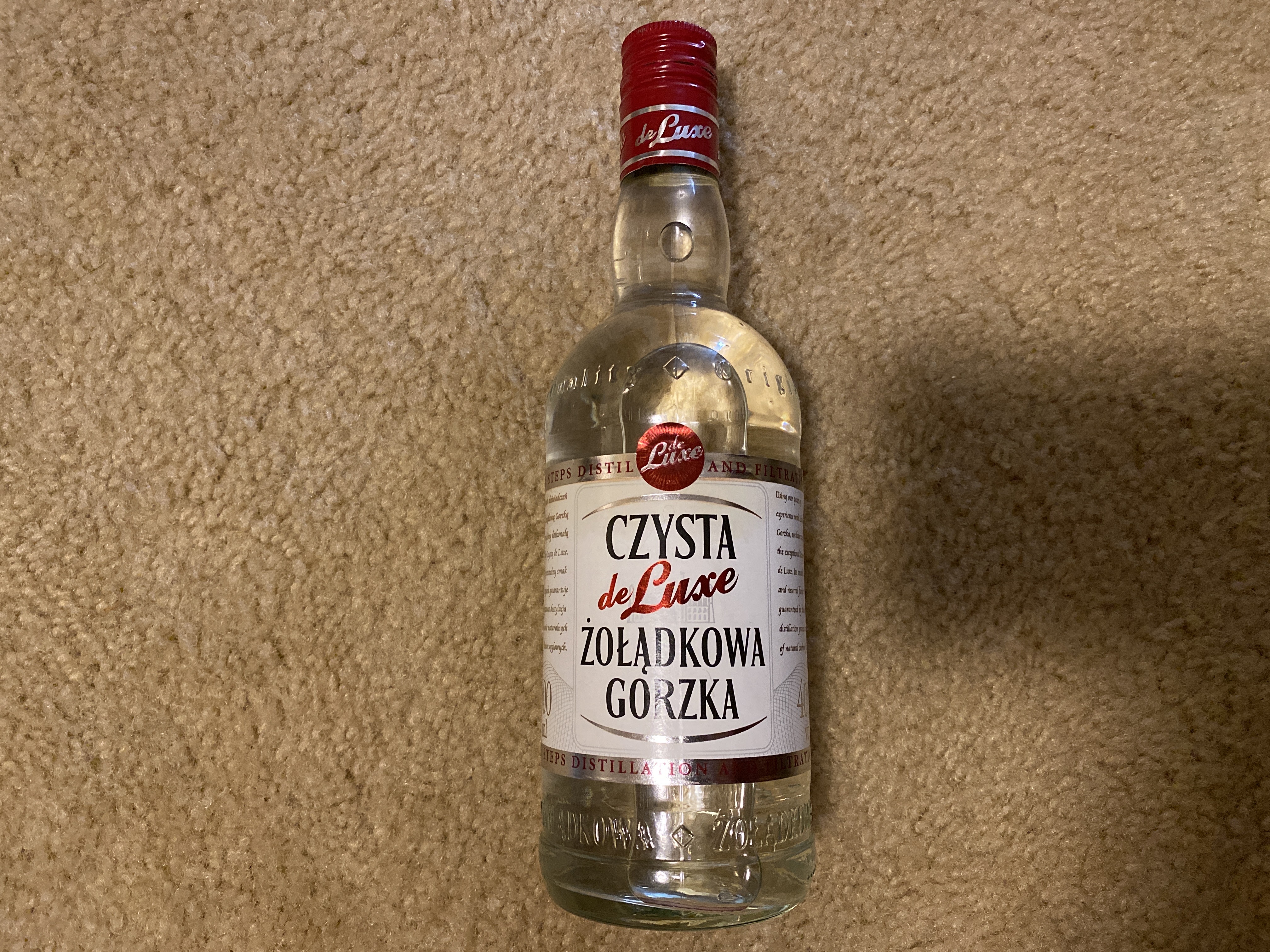 Czysta de Luxe Żoładkowa Gorzka