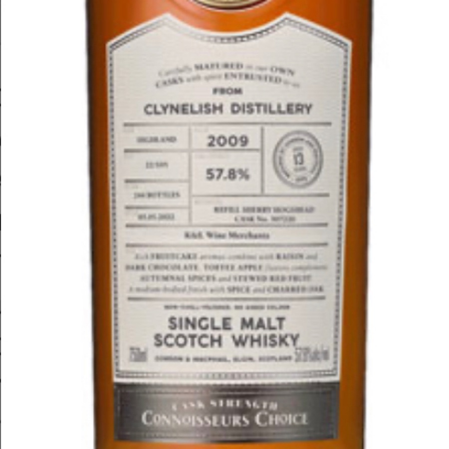 Clynelish 2009 13 Year (Gordon & McPhail Connoisseur's Choice)