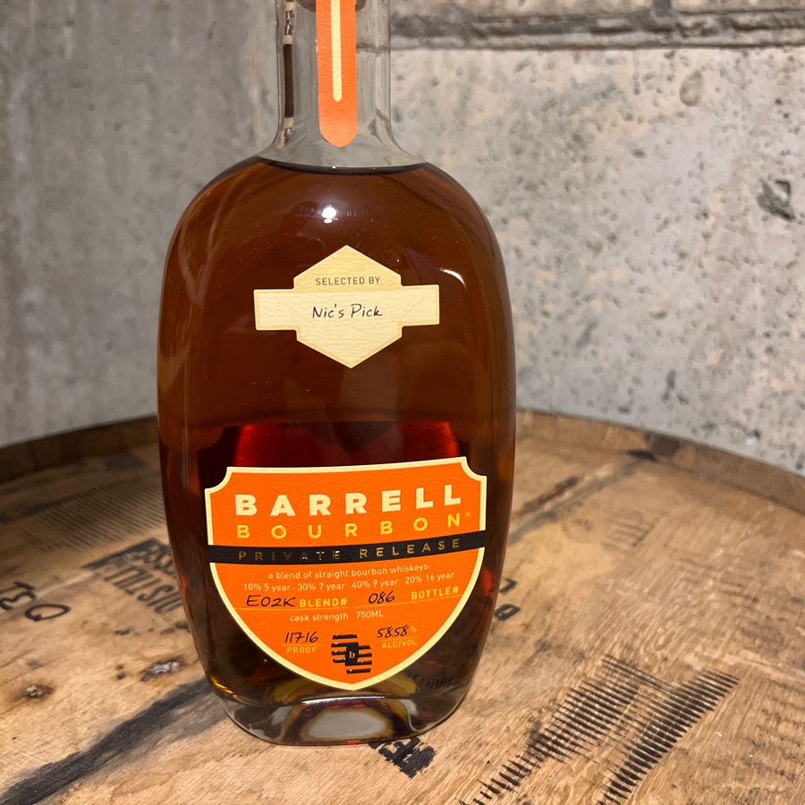 Barrell Bourbon - Harry Wine Nic's Pick