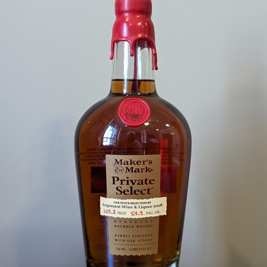 Maker's Mark Private Select (Argonaut Wine & Liquor 2018)