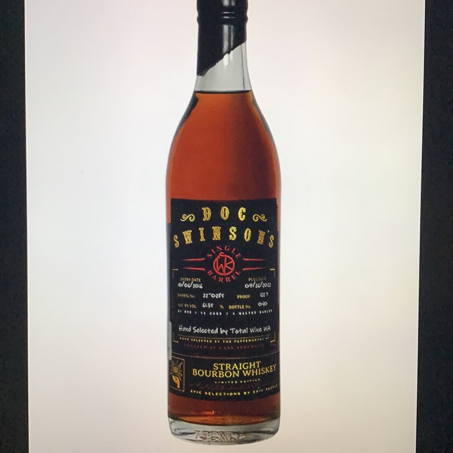 Doc Swinson's Bourbon Single Barrel Select
