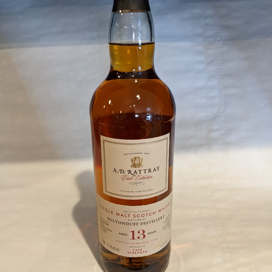 Miltonduff 13 Single Cask (A.D. Rattray)