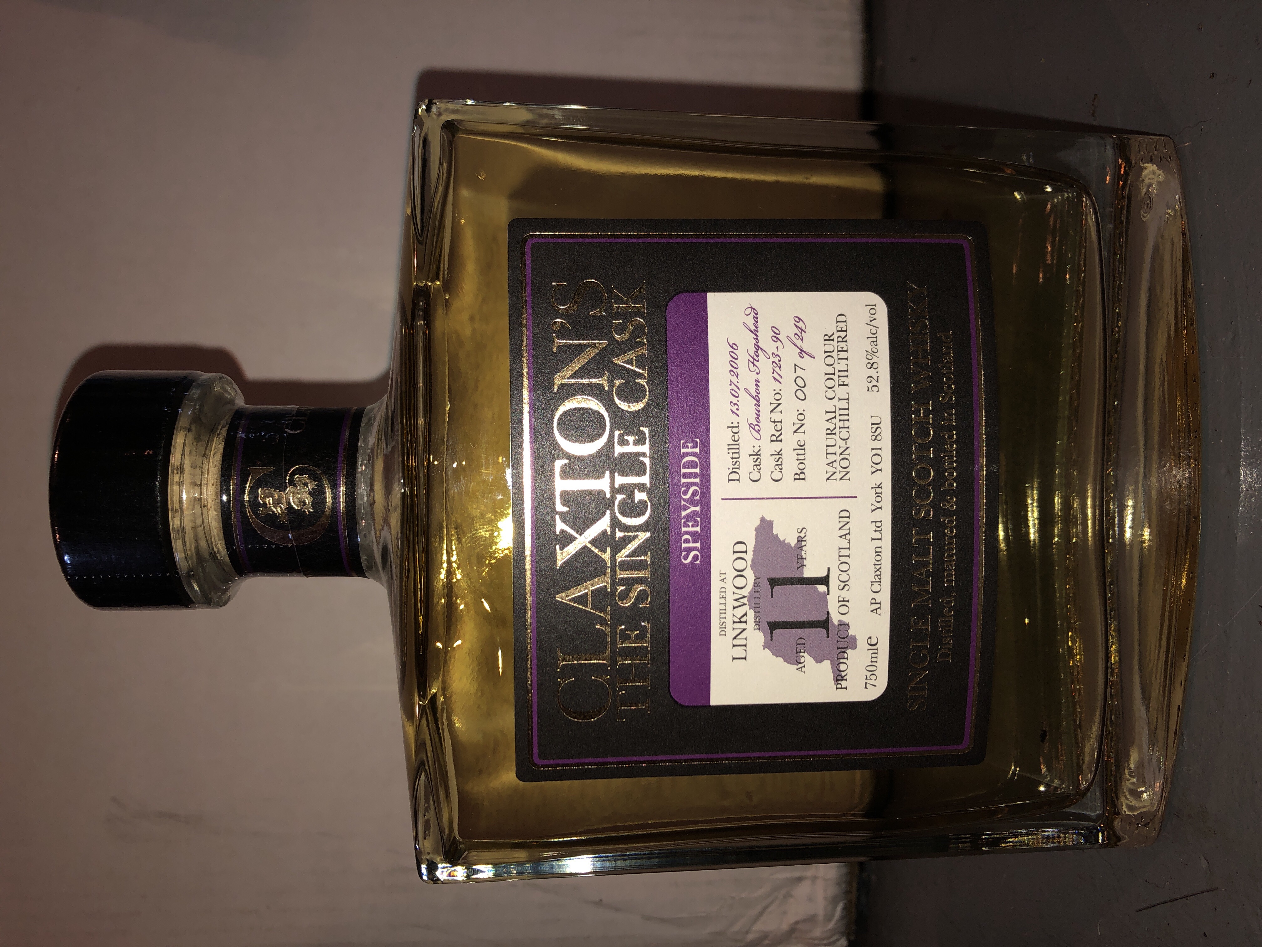 Claxton's The Single Cask Speyside