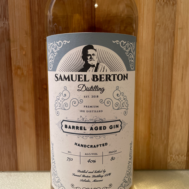Samuel Berton Barrel Aged Gin