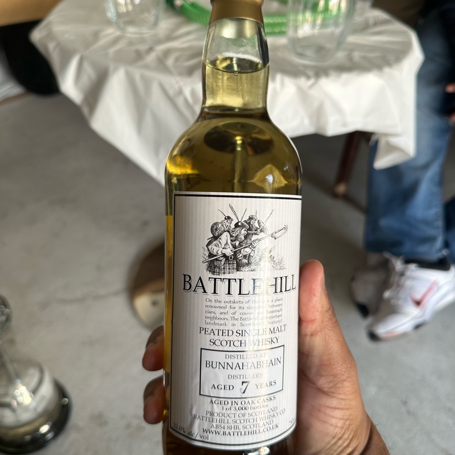 Battlehill Distilled at Bunnahabhain 7 years