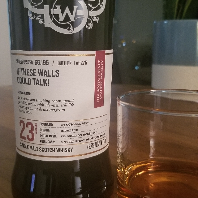 SMWS 66.195 ("If These Walls Could Talk!")