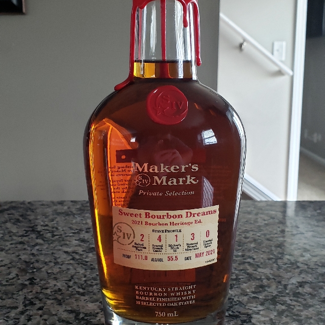 Maker's Mark private selection May 2021 Sweet Bourbon dreams 2021 Bourbon heritage edition