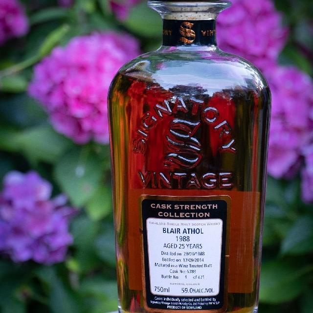Blair Athol 1988 25 Year Cask Strength Collection (Signatory)