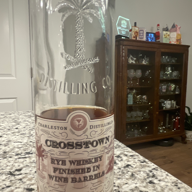 Charleston Distilling Co. Crosstown Rye Finished In Wine Barrels