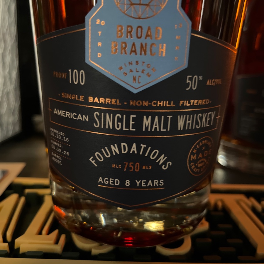 Broad Branch Foundations Single Malt
