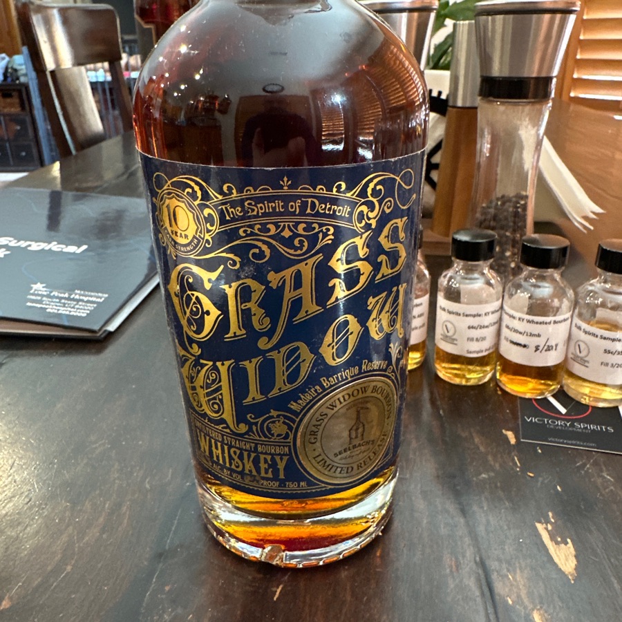 Grass Widow Bourbon Limited Release selected by Seelbach's