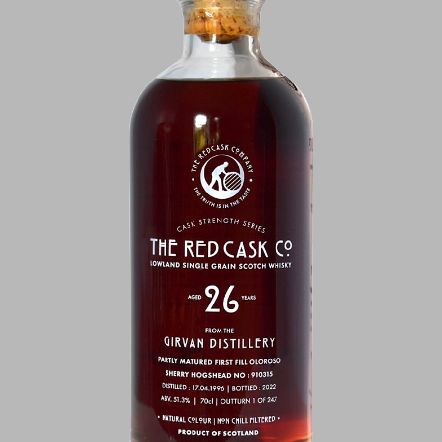 Girvan 1996 26 Year (The Red Cask Co.)