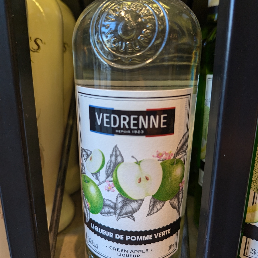 Vedrenne Liqueur De Pomme Verte